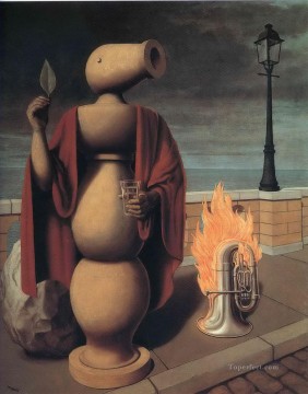  Surrealist Art Painting - the rights of man 1947 Surrealist